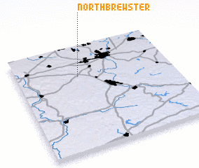 3d view of North Brewster