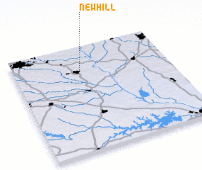 3d view of New Hill