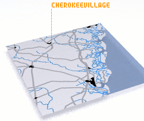 3d view of Cherokee Village