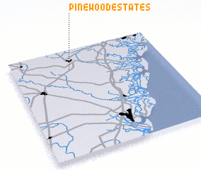 3d view of Pinewood Estates