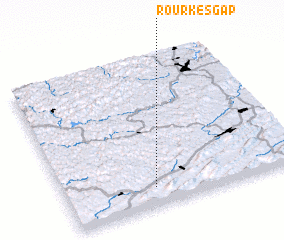 3d view of Rourkes Gap