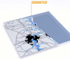 3d view of San Mateo