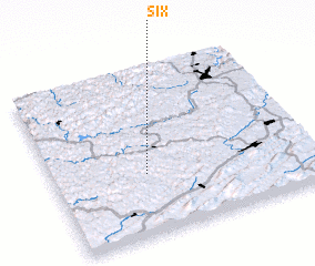 3d view of Six