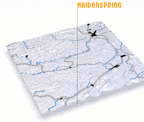 3d view of Maiden Spring