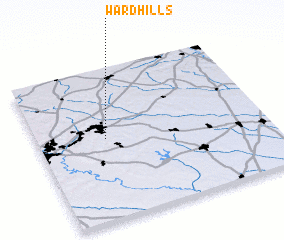 3d view of Ward Hills