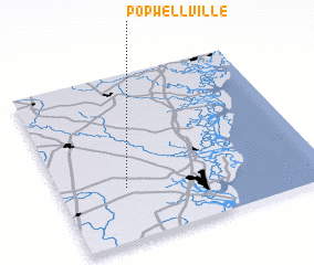 3d view of Popwellville