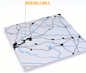 3d view of Russell Hill