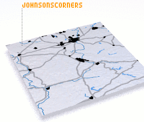 3d view of Johnsons Corners