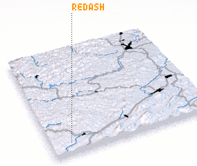 3d view of Red Ash