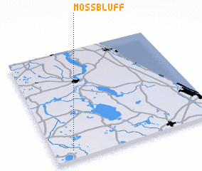 3d view of Moss Bluff