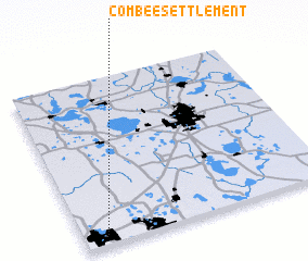 3d view of Combee Settlement