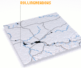 3d view of Rolling Meadows