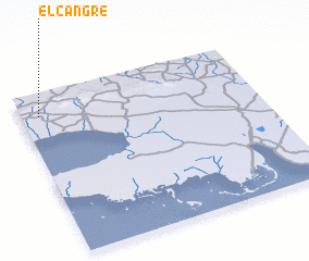 3d view of El Cangre