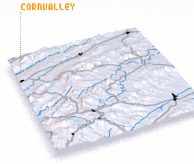 3d view of Corn Valley