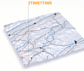 3d view of Stamey Town