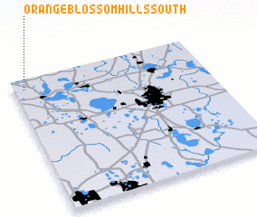 3d view of Orange Blossom Hills South