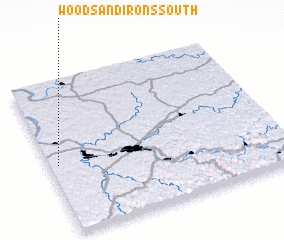 3d view of Woods and Irons South