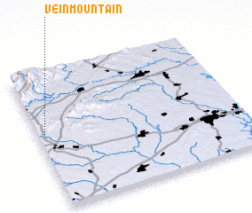 3d view of Vein Mountain