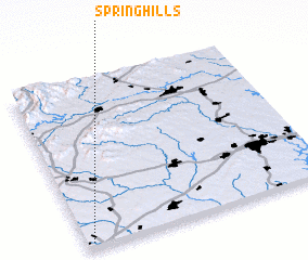 3d view of Spring Hills