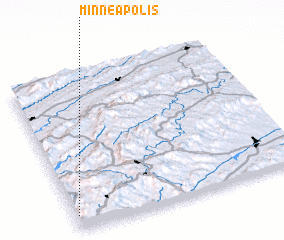 3d view of Minneapolis
