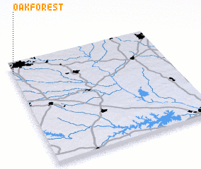 3d view of Oak Forest