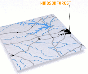 3d view of Windsor Forest