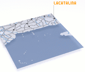 3d view of La Catalina