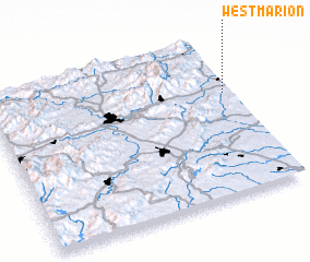 3d view of West Marion