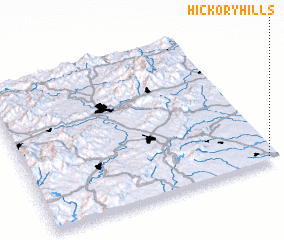 3d view of Hickory Hills