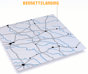 3d view of Bennetts Landing