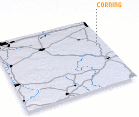 3d view of Corning