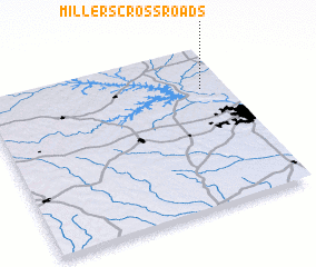 3d view of Millers Crossroads