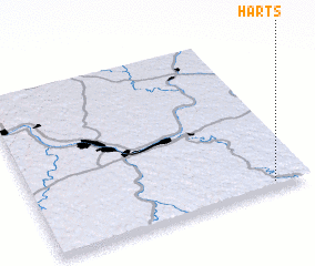 3d view of Harts