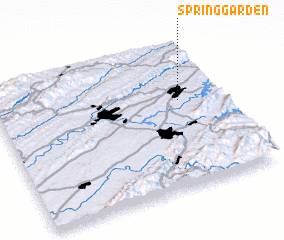 3d view of Spring Garden