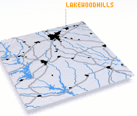 3d view of Lakewood Hills