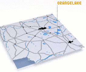 3d view of Orange Lake