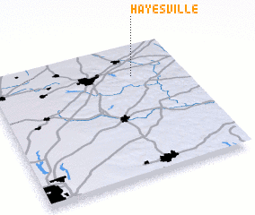 3d view of Hayesville