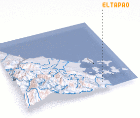 3d view of El Tapao