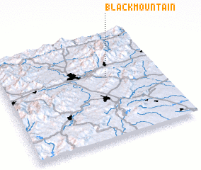 3d view of Black Mountain