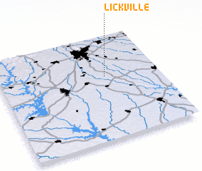3d view of Lickville