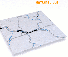 3d view of Gaylersville