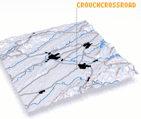 3d view of Crouch Crossroad
