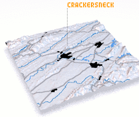 3d view of Crackers Neck