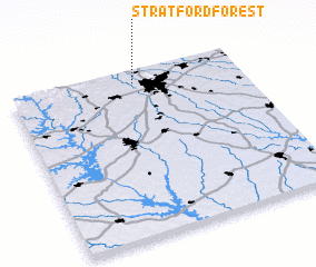 3d view of Stratford Forest