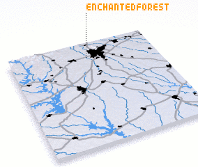 3d view of Enchanted Forest