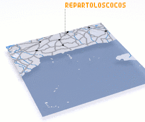 3d view of Reparto Los Cocos