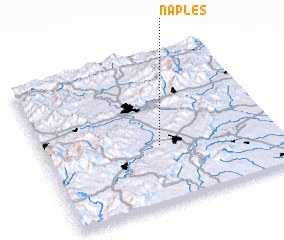 3d view of Naples