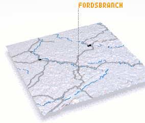 3d view of Fords Branch