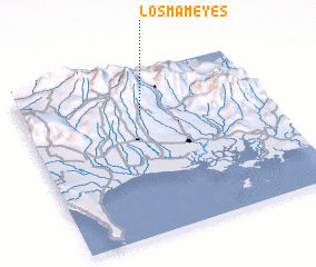 3d view of Los Mameyes