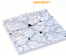3d view of Oak Forest